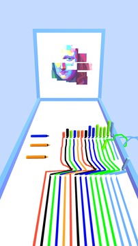鉛筆跑3D七彩線游戲截圖3