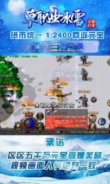 單職業(yè)冰雪復(fù)古游戲截圖3