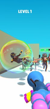 泡泡槍射擊3D游戲截圖2