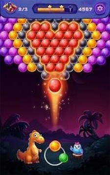 恐龍泡泡叢林游戲截圖3