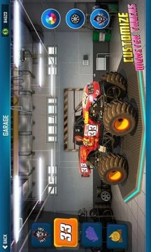 怪物卡車(chē)特技2021游戲截圖1