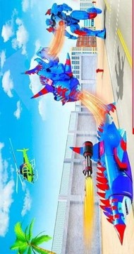 進(jìn)攻式鯊魚(yú)機(jī)器人游戲截圖3