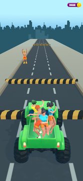 搭便車的女孩3D游戲截圖4