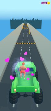搭便車的女孩3D游戲截圖1