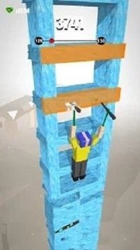 冰峰攀巖3D游戲截圖1