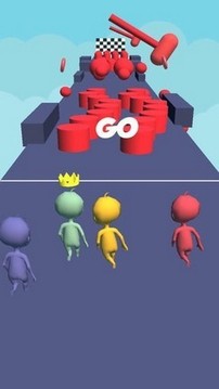 趣味人類賽跑3d游戲截圖1