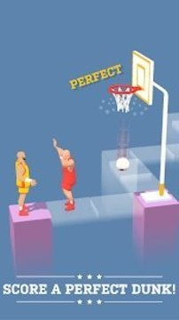 真人完美扣籃3D游戲截圖3