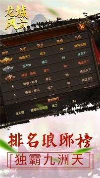 龍城風(fēng)云沙巴克游戲截圖3