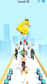 拳擊跑酷者游戲截圖3