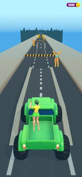 搭便車的女孩3D游戲截圖5