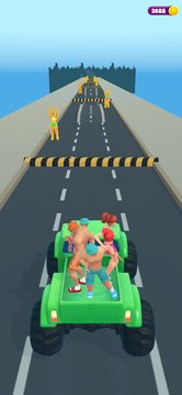 搭便車的女孩3D游戲截圖3