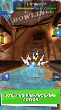 神奇的3D保齡球游戲截圖2