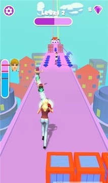 巫女少年賽跑者游戲截圖2