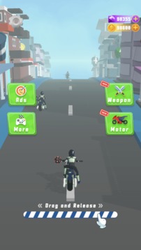公路摩托車殺手游戲截圖4