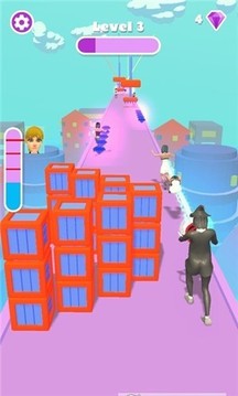 巫女少年賽跑者游戲截圖3