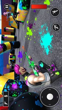 競技場彩彈射擊3D游戲截圖2
