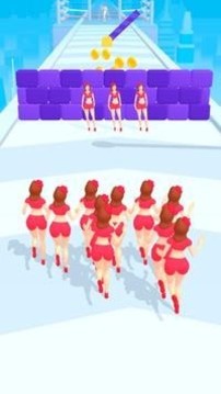 女孩向前沖游戲截圖3