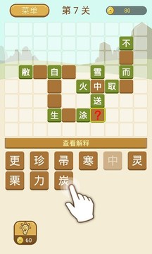 成語(yǔ)拼字游戲截圖5