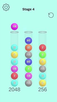 試管球2048游戲截圖1