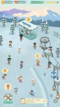 懶散的滑雪大亨游戲截圖2