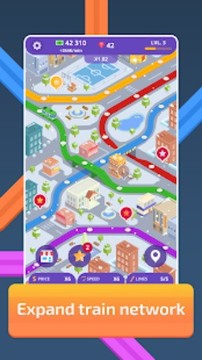 閑置火車城市地鐵游戲截圖2