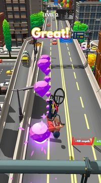 城市競速自行車游戲截圖2