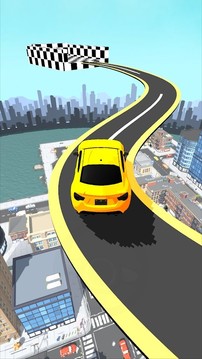天空賽道駕駛賽車游戲截圖2
