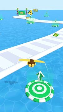 滑翔狂奔競速3D游戲截圖1