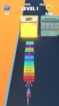 2048合并沖刺游戲截圖3