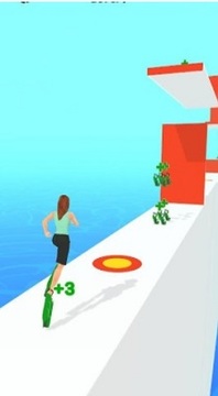 高跟女孩跑跳游戲截圖3