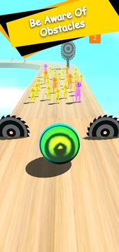 3D瘋狂合并球游戲截圖2