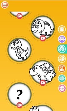 簡(jiǎn)筆畫涂色游戲截圖1