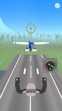 飛機(jī)墜毀3D游戲截圖1