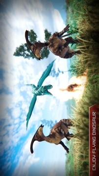 飛行恐龍比賽3D游戲截圖2