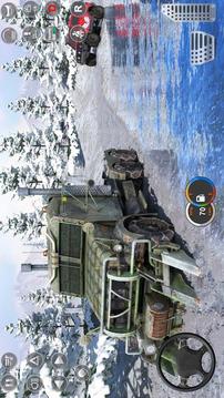 雪地越野卡車駕駛2021游戲截圖2