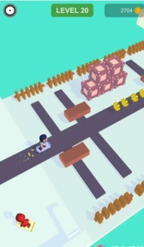 溜冰逃跑游戲截圖2