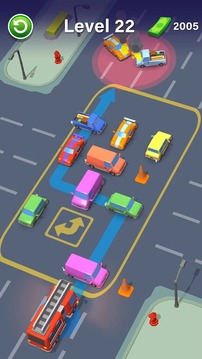 汽車擁堵拼圖游戲截圖2