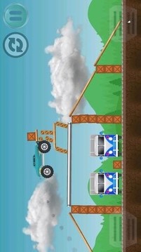 怪物卡車跳躍加速賽游戲截圖2