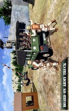 陸軍越野卡車司機(jī)游戲截圖3