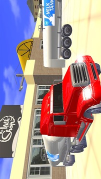 牛奶運(yùn)輸罐車(chē)3D游戲截圖1