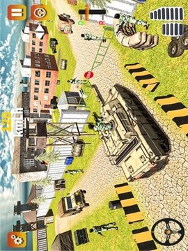 陸軍坦克停放游戲截圖3