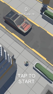 點擊過馬路游戲截圖2