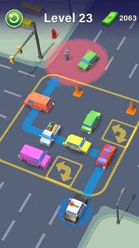 汽車擁堵拼圖游戲截圖3
