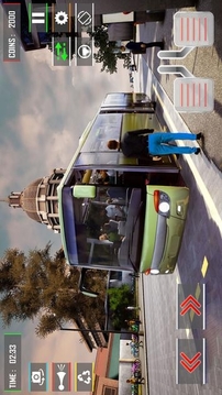 越野上坡公共汽车游戏截图3