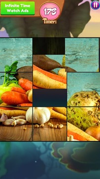 美食休閑拼圖游戲截圖2