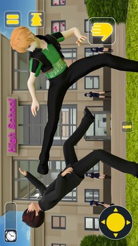 動漫高中女生愛3D游戲截圖2