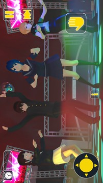 動漫高中女生愛3D游戲截圖3