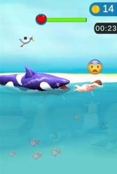 鯊魚瘋狂3D游戲截圖3