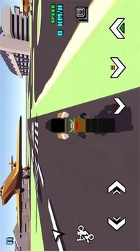 塊狀摩托賽車游戲截圖2