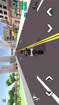 塊狀摩托賽車游戲截圖1